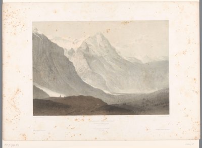 View of the Valley of Grindelwald by Eugene Ciceri