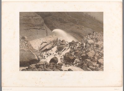 View of a Torrent near Servoz by Eugene Ciceri