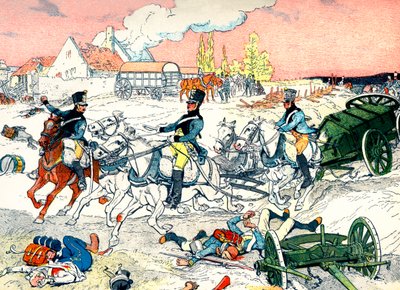 Military Transport of the First French Empire by Eugene Courboin