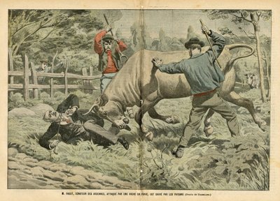 Illustration of Eugene Damblans in Le Pelerin by Eugene Damblans