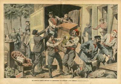 Illustration of Eugene Damblans (1865-1945) in Le Pelerin by Eugene Damblans