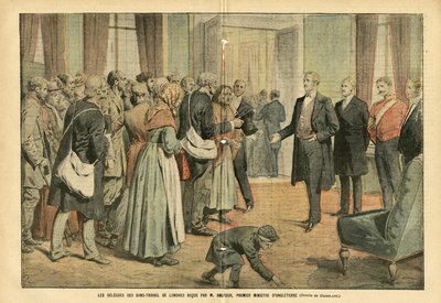 Illustration of Eugene Damblans in Le Pelerin by Eugene Damblans