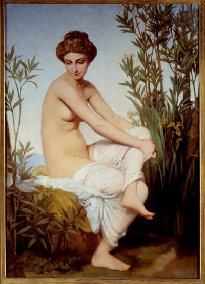 Antique Bather by Eugene Emmanuel Amaury Duval
