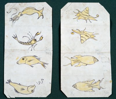 Motifs for bathroom tiles, Chateau d