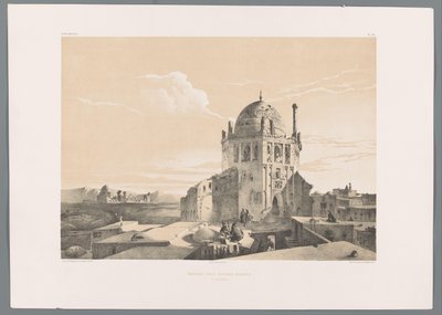 Shah Khoda Mosque in Soltaniyeh by Eugene Flandin