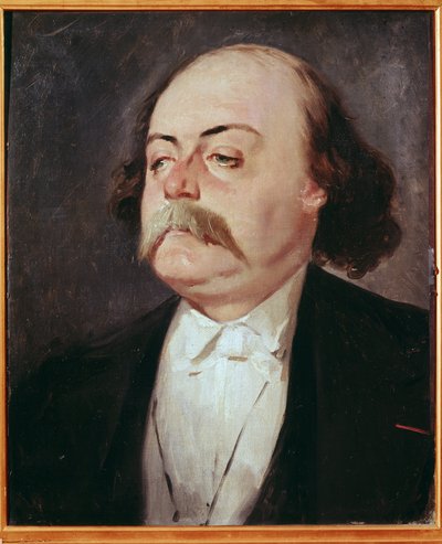 Portrait of Gustave Flaubert by Eugene Giraud