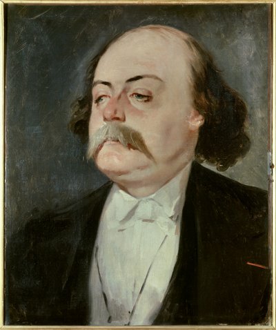 Portrait of Gustave Flaubert by Eugene Giraud