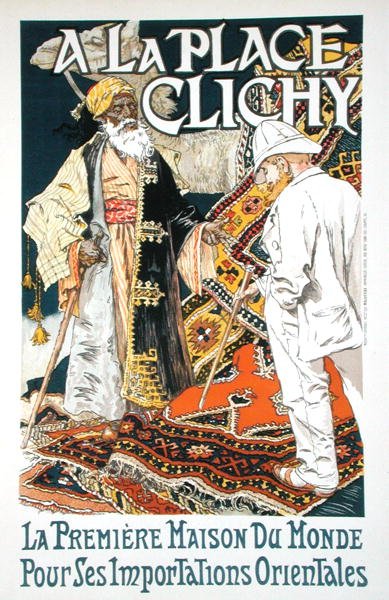 A La Place Clichy, plate 18 from Les Maitres de l