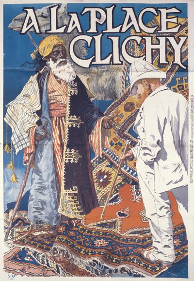 A la Place Clichy by Eugene Grasset