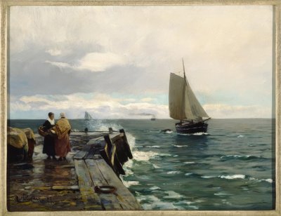 E. Dücker, On the Baltic Coast by Eugene Gustav Dücker