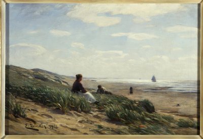 E. Dücker, On the Dune by Eugene Gustav Dücker