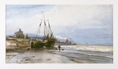Fishing Boats by Eugene Isabey