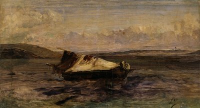 The Little Boat by Eugene Isabey