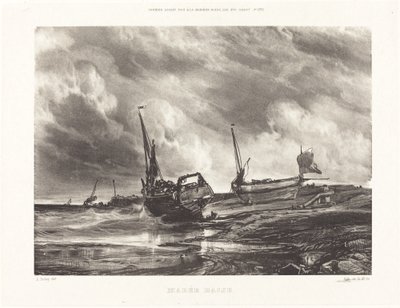 Low Tide by Eugene Isabey