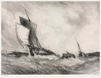 Six Marines: Return to Port, 1833 by Eugene Isabey