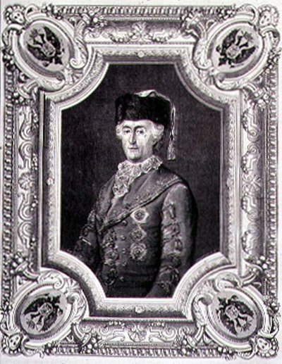 Portrait of Catherine II the Great in Travelling Costume, Engraved by Stephane Pannemaker by Eugene Joseph (after) Viollat