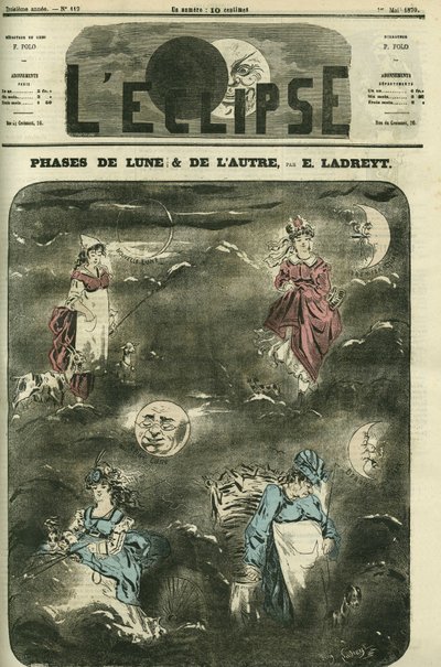 Moon Phase & the Other, the 4 Phases of the Moon Representing the 4 Social Categories of Women. Cover in 