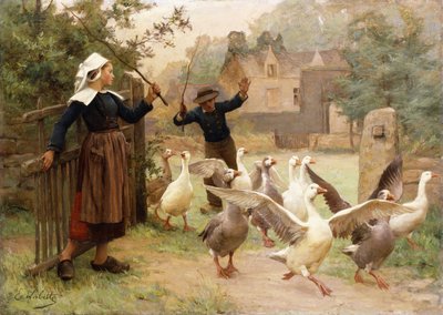 Guiding the Gaggle by Eugene Leon Labitte