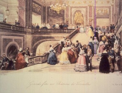 A Ball at the Chateau de Versailles by Eugene Louis (after) Lami