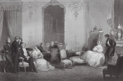 A Parisian Family by Eugene Louis (after) Lami