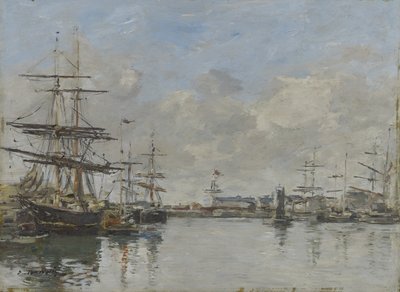 The Harbor of Le Havre by Eugene Louis Boudin