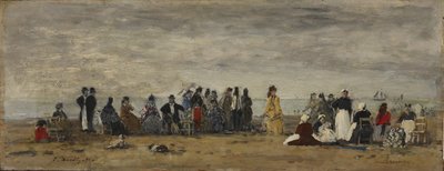 Trouville by Eugene Louis Boudin