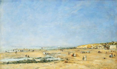Trouville, General View of the Beach by Eugene Louis Boudin