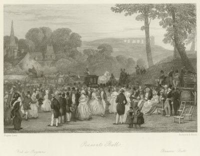 Peasants Ball by Eugene Louis Lami