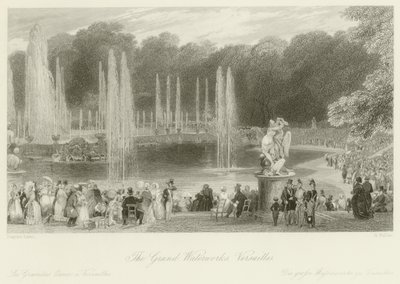 The Grand Waterworks by Eugene Louis Lami