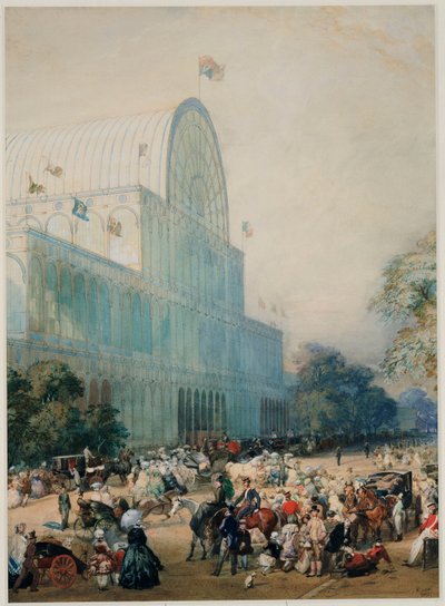 The Inauguration of the Crystal Palace, 1851 by Eugene Louis Lami