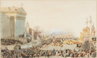 The Translation of the Ashes of Napoleon: 15 December, 1840 by Eugene Louis Lami