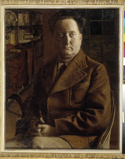 Portrait of the Writer Jean Giono by Eugene Martel