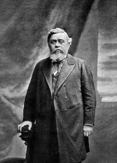 Armand Fallieres (1841-1932) president of French senate in 1899-1906 then president of French republic in 1906-1913 by Eugene Pirou