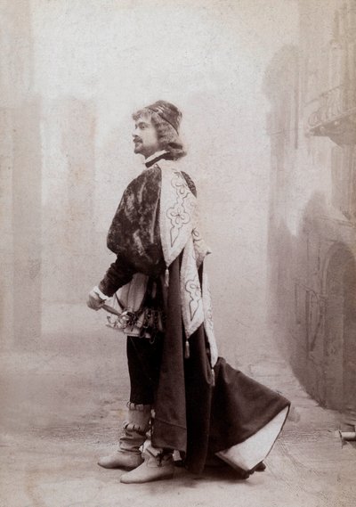 French Comedian Dauvillier, c. 1900, Photo by Eugene Pirou by Eugene Pirou