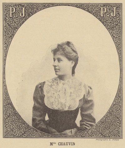 Jeanne Chauvin, the second woman to obtain a law degree in France by Eugene Pirou