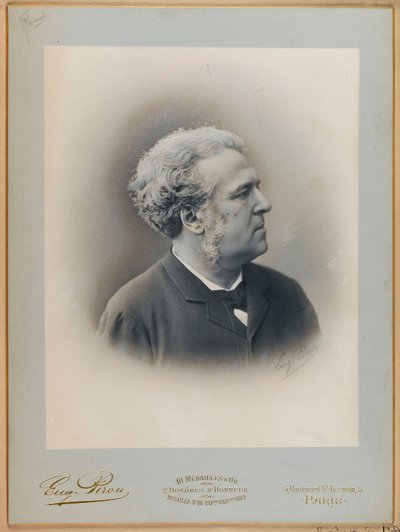 Portrait of Floquet (Charles Thomas), (1828-1896), Lawyer and Politician by Eugene Pirou