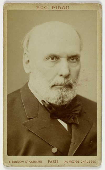 Portrait of Jules Grévy, (1807-1897), (politician, lawyer, deputy, 4th President of the Republic) by Eugene Pirou