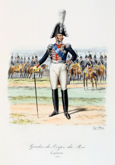 Gardes-du-Corps de Roi, Capitaine by Eugene Titeux