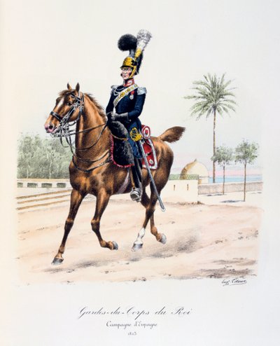 Gardes-du-Corps de Roi, Spanish Campaign, 1823 by Eugene Titeux