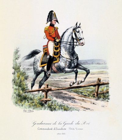 Gendarmes de la Garde du Roi, Commandant d