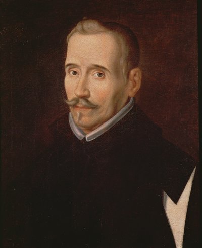 Portrait of Lope Felix de Vega Carpio by Eugenio Caxes
