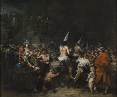 Convicted by the Inquisition by Eugenio Lucas Velázquez