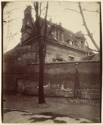 Old Convent, Avenue of the Observatory by Eugène Atget