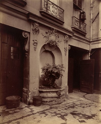 Ancient Hotel of Parliamentarians, 3 Rue des Lions by Eugène Atget
