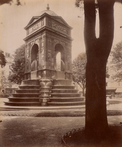 Fontaine des Innocents from the series The Art of Old Paris by Eugène Atget