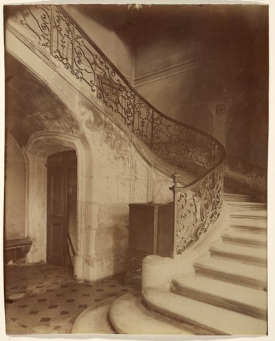 Hotel de la Brinvilliers, the Poisoner, Rue Charles V 12 by Eugène Atget