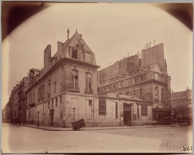 Hotel of the Marquis de Paroy, 83 rue Charlot by Eugène Atget