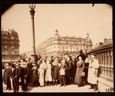 The Eclipse, April 1912 by Eugène Atget