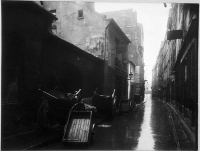 La Rue de Bievre (photography) by Eugène Atget