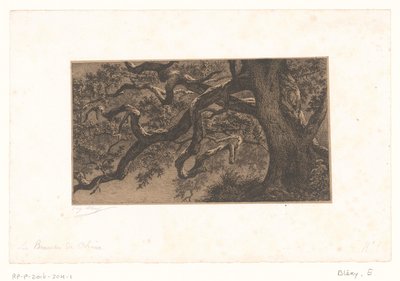 Chestnut Branches by Eugène Bléry (signed by artist)